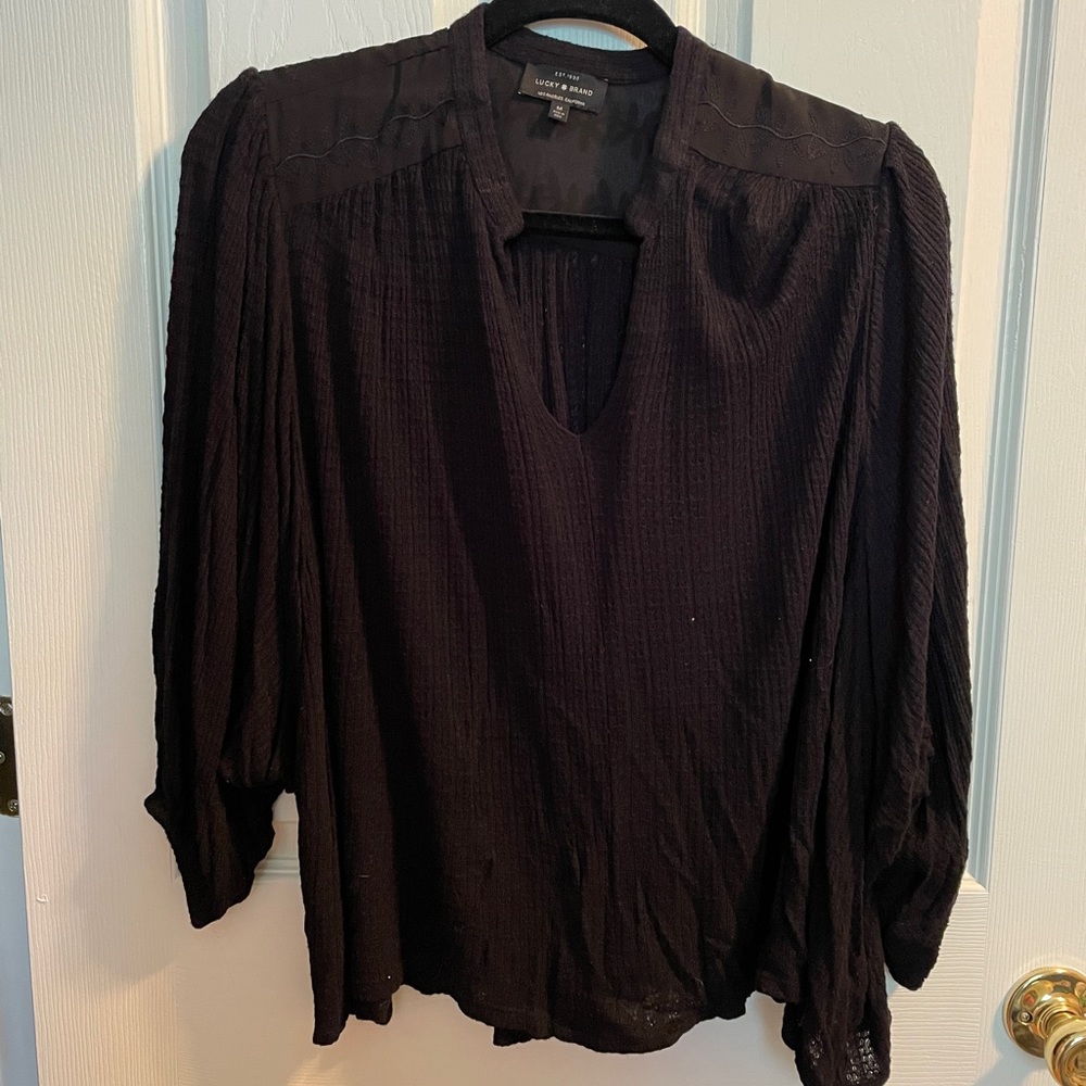 Lucky Brand Black Top